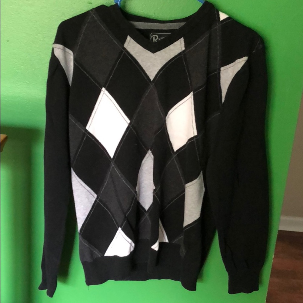 Mens Retrofit Stretch Sweater